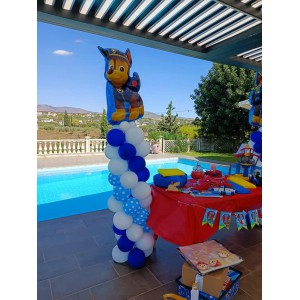 Θεματικές Στήλες Μπαλονιών Chase σε αλουμίνιο για εσωτερικό και εξωτερικό χώρο