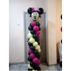 Θεματικές Στήλες Μπαλονιών Μίκυ και Μίνι σε αλουμίνιο για εσωτερικό και εξωτερικό χώρο