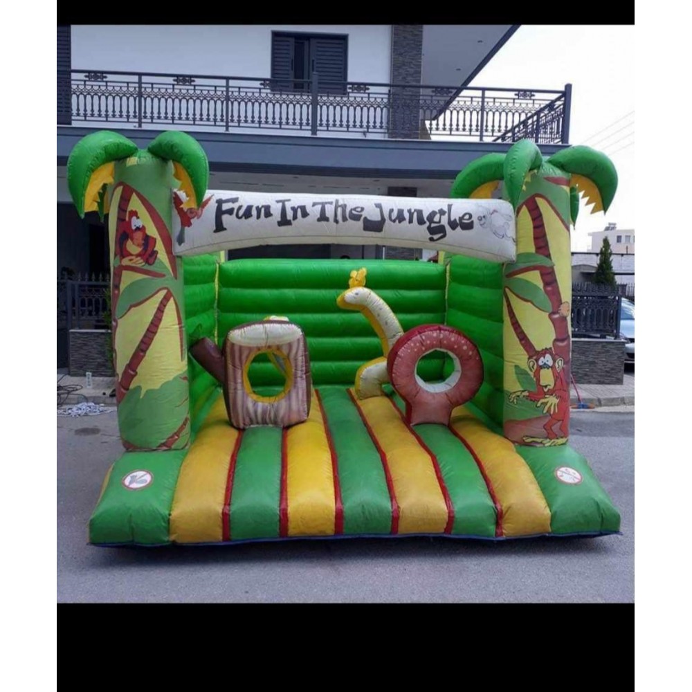 Φουσκωτό για παιδικό πάρτυ Ζουγκλα