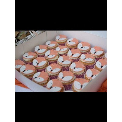 Cup Cakes  Ζωάκια 40 τεμαχια 