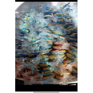 Μπισκότα Ζαχαροπαστας Μαιευτηρίου  με θέμα Αγόρι-Κοριτσι 40 τεμαχια 