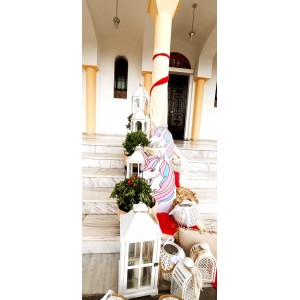 Θεματικό Πακέτο Βάπτισης  Μονόκερος Silver 100 (προσκλητήριο, μπομπονι΄έρες, στολισμός, Candy bar και Salty bar)