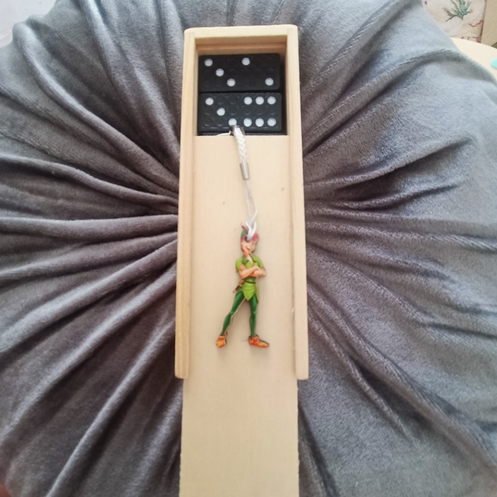 Θεματικό Παιδικό Δωράκι Ντόμινο με μπρελόκ Πίτερ Πάν (σετ 30τμχ)