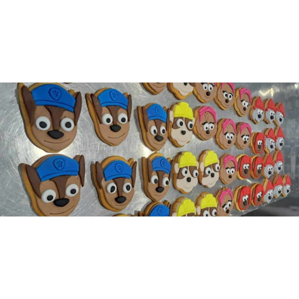 Μπισκότα Ζαχαροπαστας Paw patrols 40 τεμαχια 