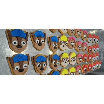 Μπισκότα Ζαχαροπαστας Paw patrols 40 τεμαχια 