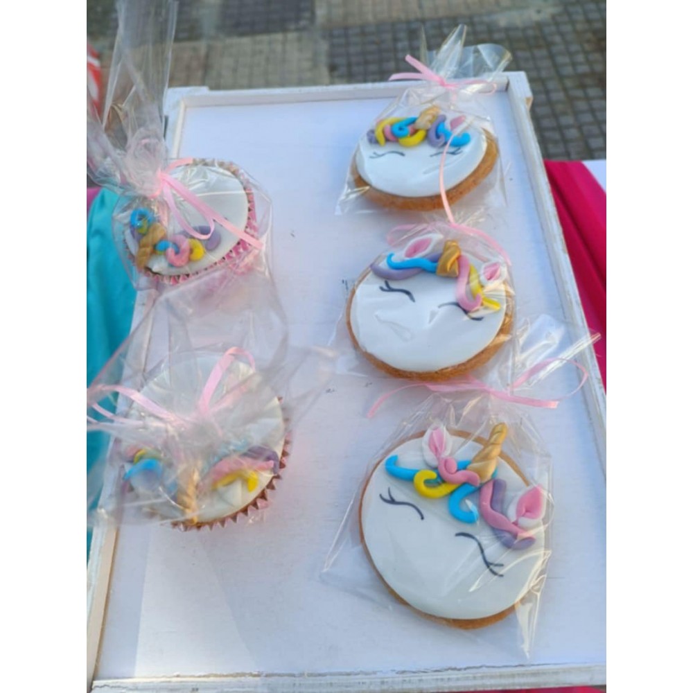 Μπισκότα Ζαχαροπαστας unicorn 40 τεμαχια 