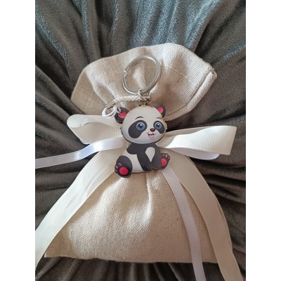 Μπομπονιέρα Panda Silver Line (100 τεμάχια) 