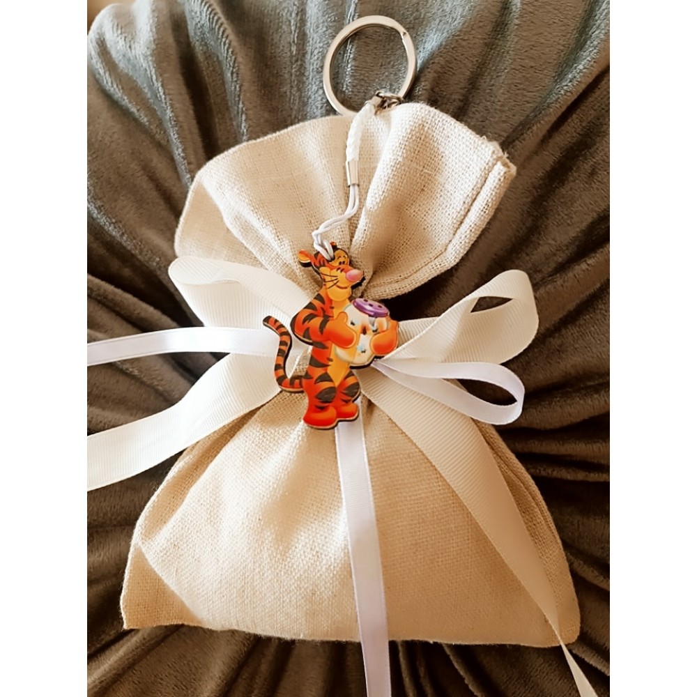 Μπομπονιέρα Τιγρης Silver Line (100 τεμάχια) 