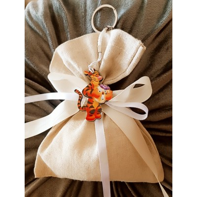 Μπομπονιέρα Τιγρης Silver Line (100 τεμάχια) 