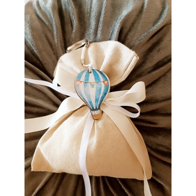 Μπομπονιέρα Αερόστατο 2 Silver Line (100 τεμάχια) 