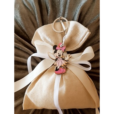 Μπομπονιέρα Minnie Νεράιδα Silver Line (100 τεμάχια) 