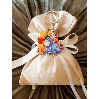 Μπομπονιέρα Winnie The Pooh Silver Line (100 τεμάχια) 