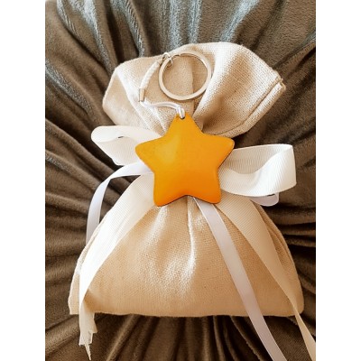 Μπομπονιέρα Αστέρι Silver Line (100 τεμάχια) 