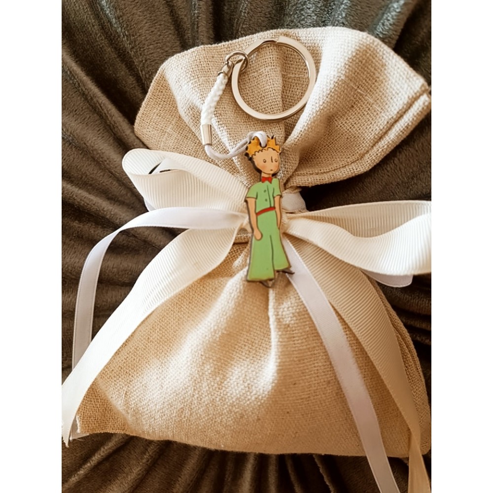 Μπομπονιέρα Μικρός Πρίγκιππας Silver Line (100 τεμάχια) 