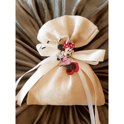 Μπομπονιέρα Minnie Silver Line (100 τεμάχια) 