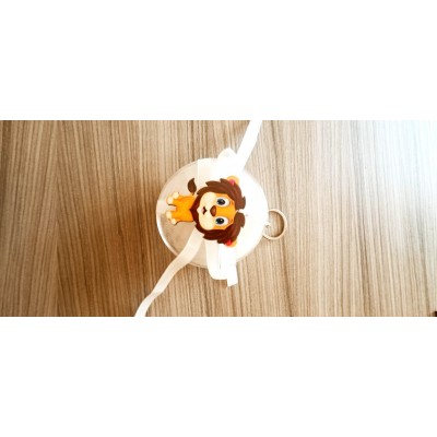 Μπομπονιέρα Λιοντ΄΄αρι Silver Line Round Plexi (100 τεμάχια) 