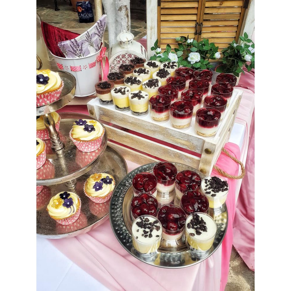 Θεματικό Candy bar Silver Σάπιο Μήλο(100 καλεσμένοι) 