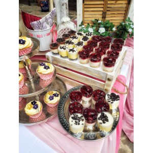 Θεματικό Candy bar Silver Σάπιο Μήλο(100 καλεσμένοι) 