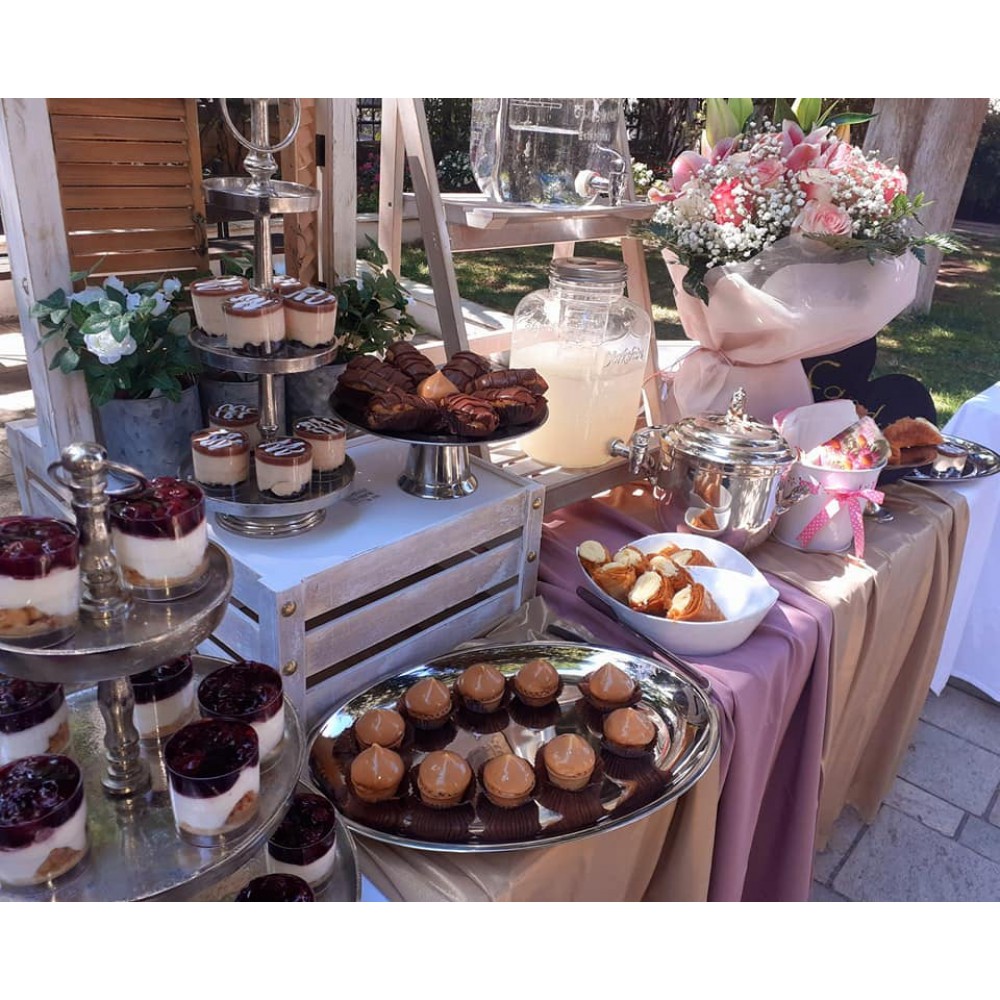 Θεματικό Candy bar Silver Σάπιο Μήλο(100 καλεσμένοι) 