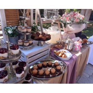 Θεματικό Candy bar Silver Σάπιο Μήλο(100 καλεσμένοι) 