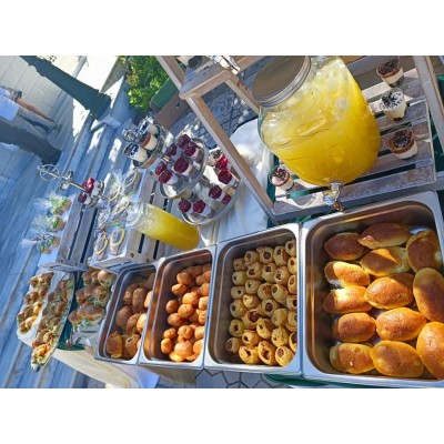 Θεματικό Salty/Candy bar Silver (100 καλεσμένοι) 