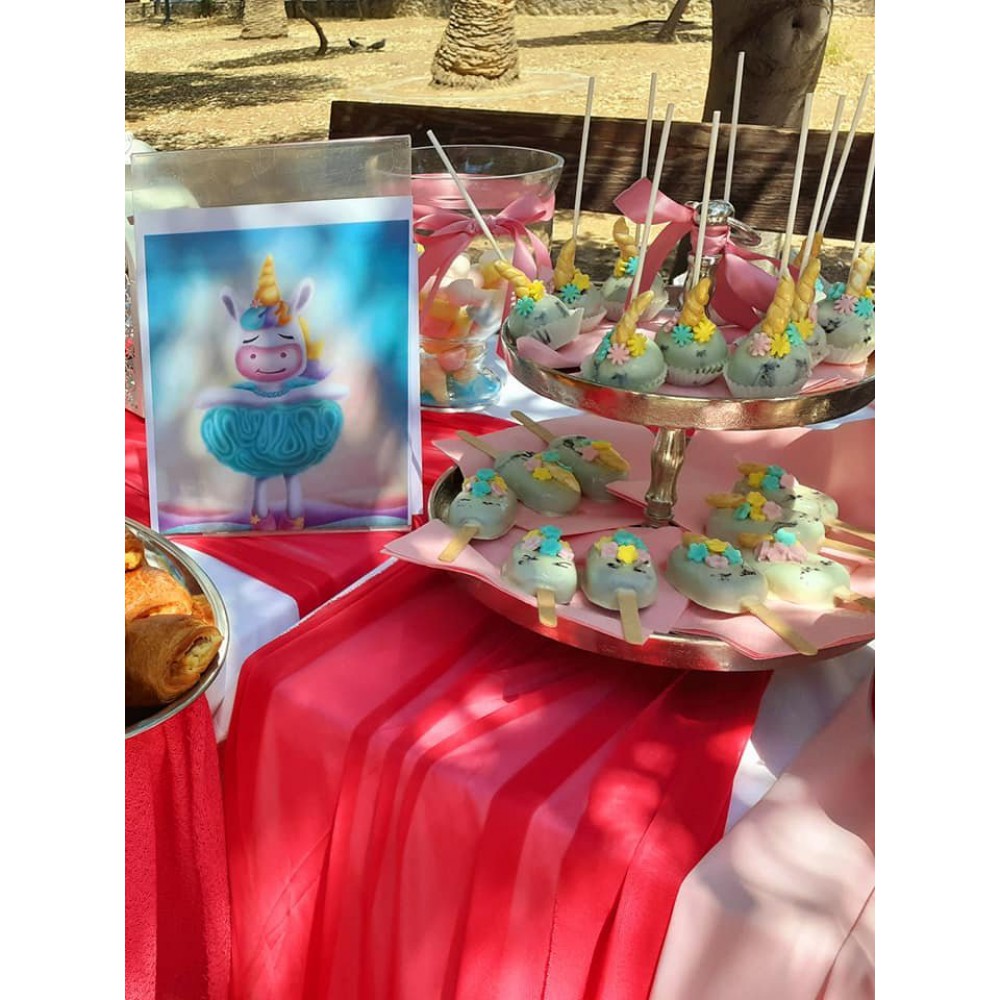 Θεματικό Salty/Candy bar Silver Μονοκερος (100 καλεσμένοι) 