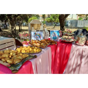 Θεματικό Salty/Candy bar Silver Μονοκερος (100 καλεσμένοι) 