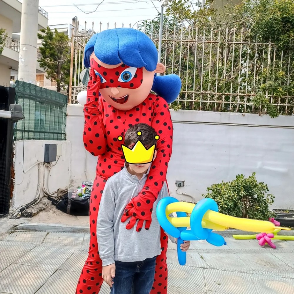 Πρόγραμμα Ανιματερ-Μασκώτ Ladybug 2h(1-11ετών)