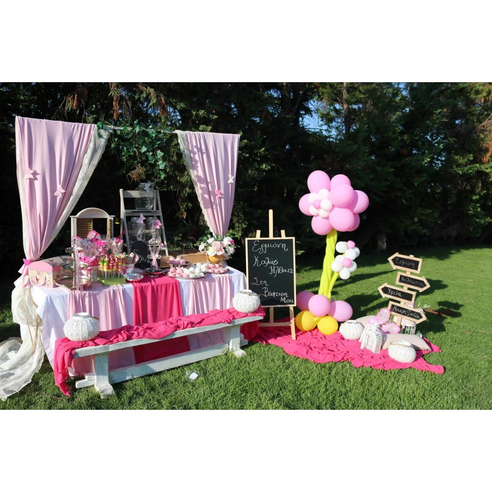 Θεματικό Candy bar Silver (100 καλεσμένοι) 