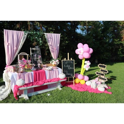 Θεματικό Candy bar Silver (100 καλεσμένοι) 