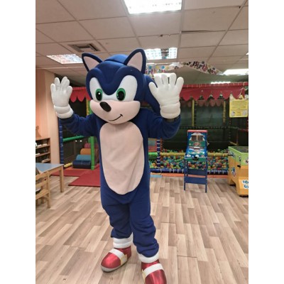 Μασκώτ Σόνικ στην εκκλησία 1h