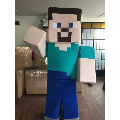 Μασκώτ Στιβ, Minecraft  στην εκκλησία 1h 