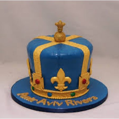 Τούρτα Ζαχαρόπαστας King για 25 καλεσμένους ένας οροφος