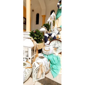 Θεματικό Πακέτο Βάπτισης Ναυτικο Silver 100 (προσκλητήριο, μπομπονι΄έρες, στολισμός, Candy bar και Salty bar)