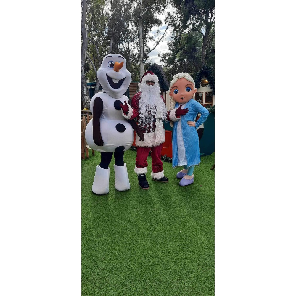 Olaf & frozen Christmas & Santa Claus
