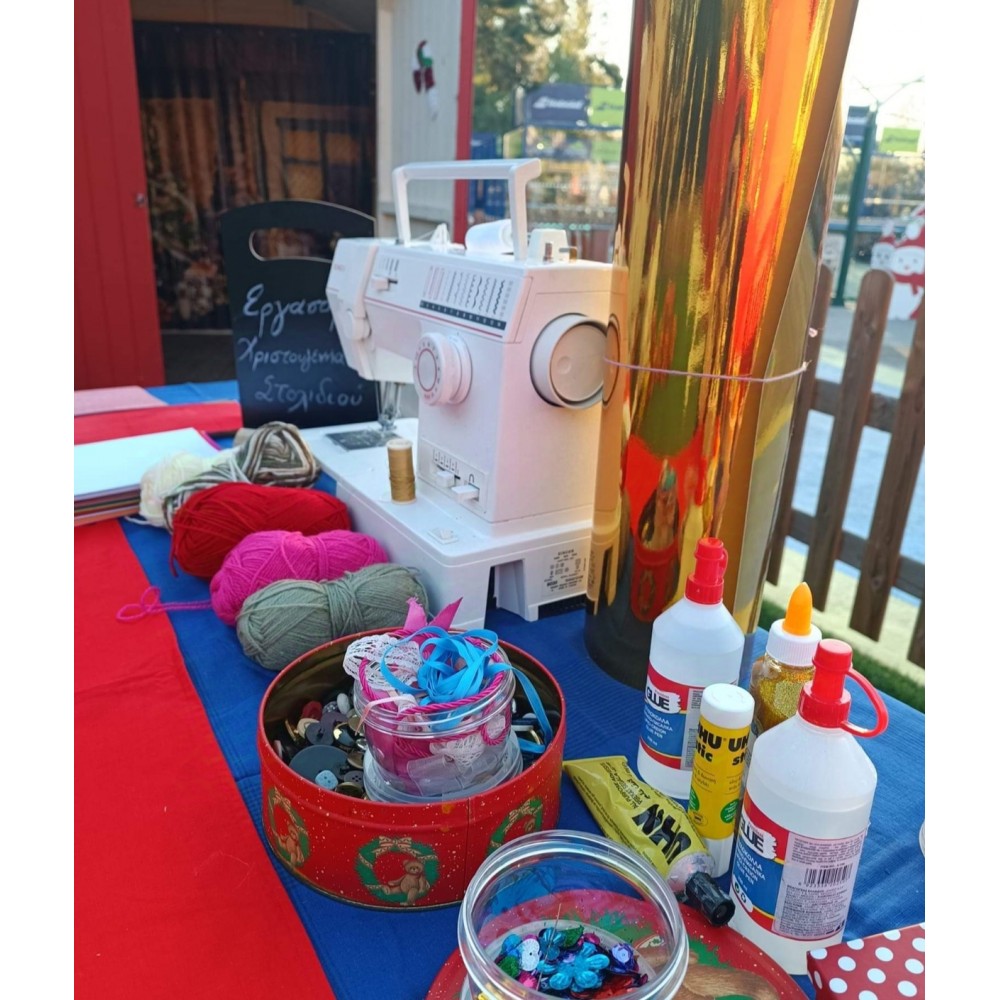 Christmas edition εργαστηριο χριστουγεννιατικου στολιδιου 