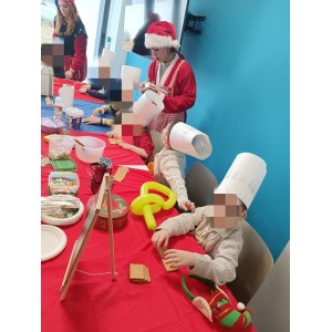 Christmas edition Party Lab Μικροί Chef(3-6ετών)
