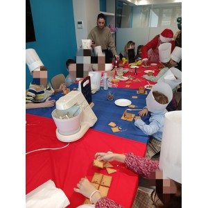 Christmas edition Party Lab Μικροί Chef(3-6ετών)