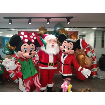 Mickey και Minnie Christmas & Santa Claus
